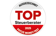 TOP Steuerkanzlei 2025 - FOCUS-Money-Test