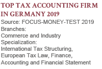 Distinguished - Top Tax Accounting Firm - FOCUS-MONEY-TEST 2019