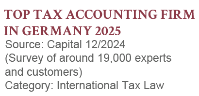 Top Tax Accounting Firm in Germany 2025 - GHM GmbH Steuerberatung, Capital 12/2024