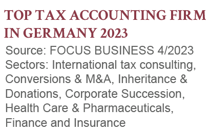 Top Tax Accounting Firm in Germany 2023 - GHM GmbH Steuerberatung, FOCUS BUSINESS