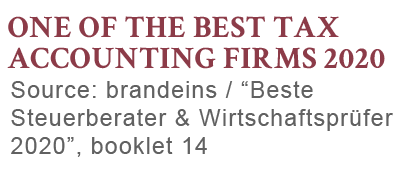 One of the best Tax Accounting Firms 2020, GHM GmbH Steuerberatung, brandeins 2020