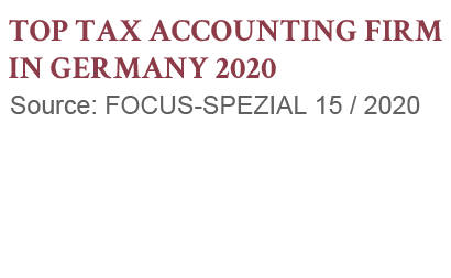 Top Tax Accounting Firm in Germany - GHM GmbH Steuerberatung, FOCUS-SPEZIAL 2020